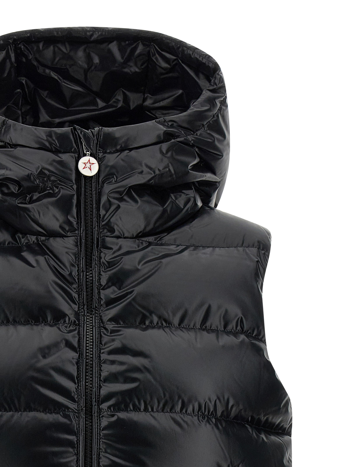 PERFECT MOMENT Black Polyamide Sleeveless Jacket