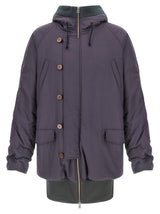 Magliano Purple Virgin Wool Parka
