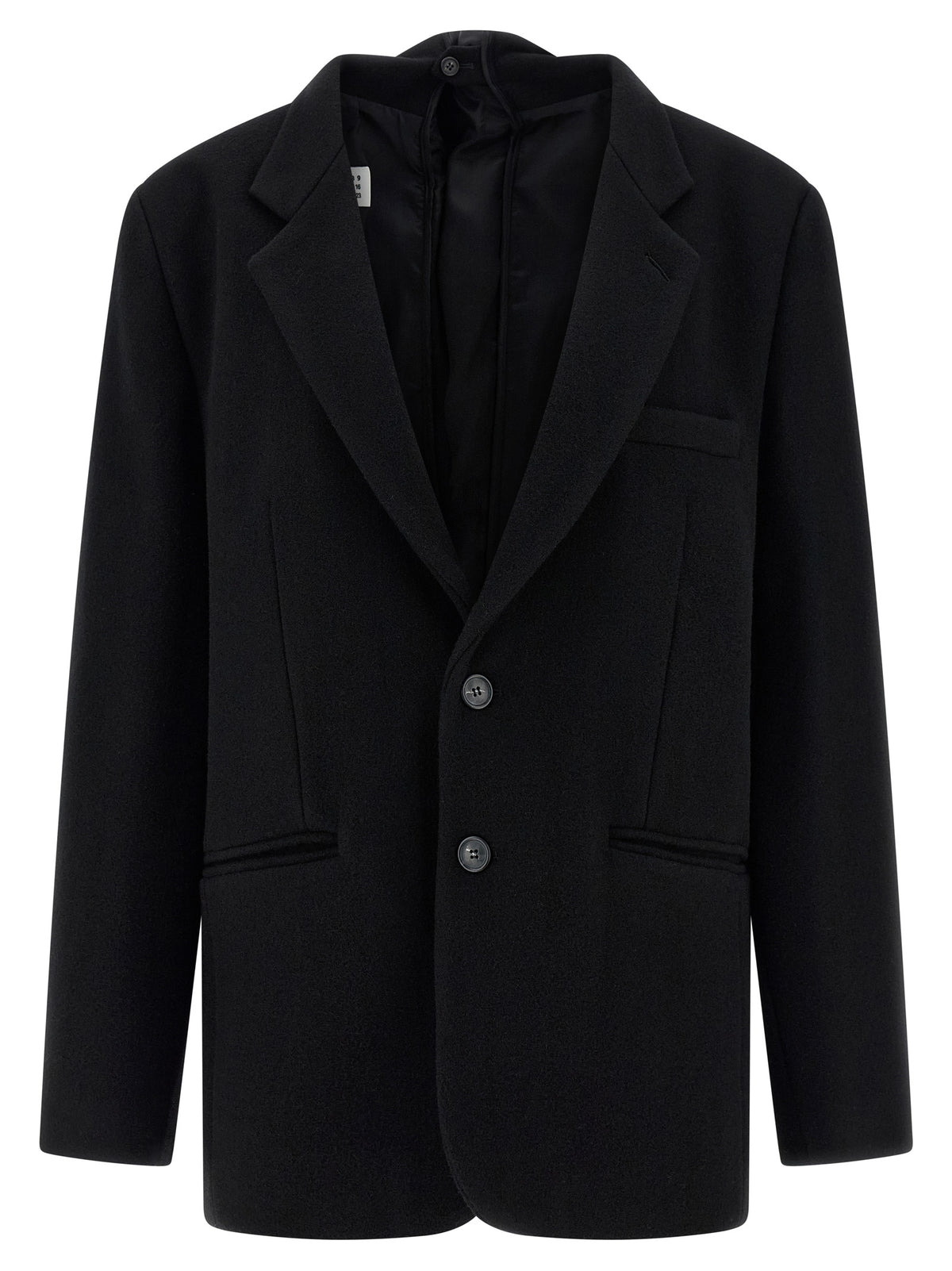 MM6 Maison Margiela Black Virgin Wool Blazer