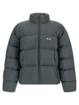 Balenciaga Veste longue en polyamide gris