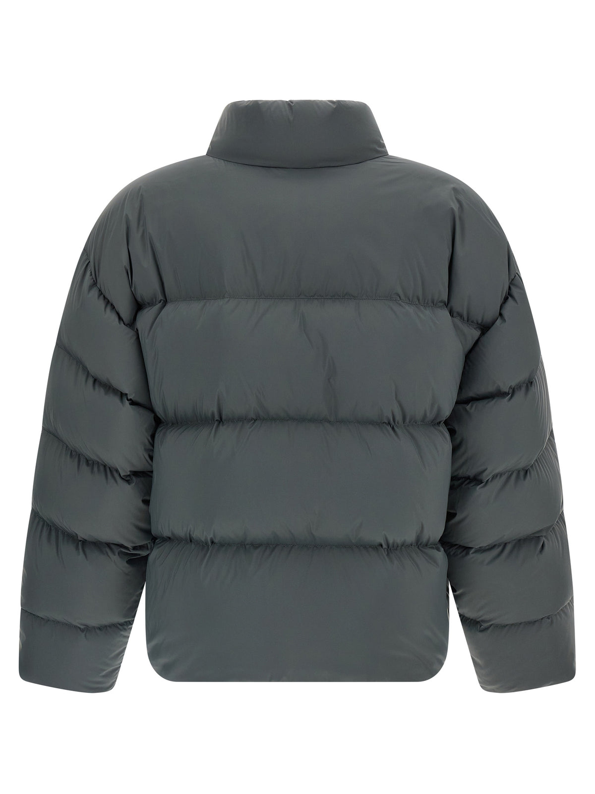 Balenciaga Veste longue en polyamide gris
