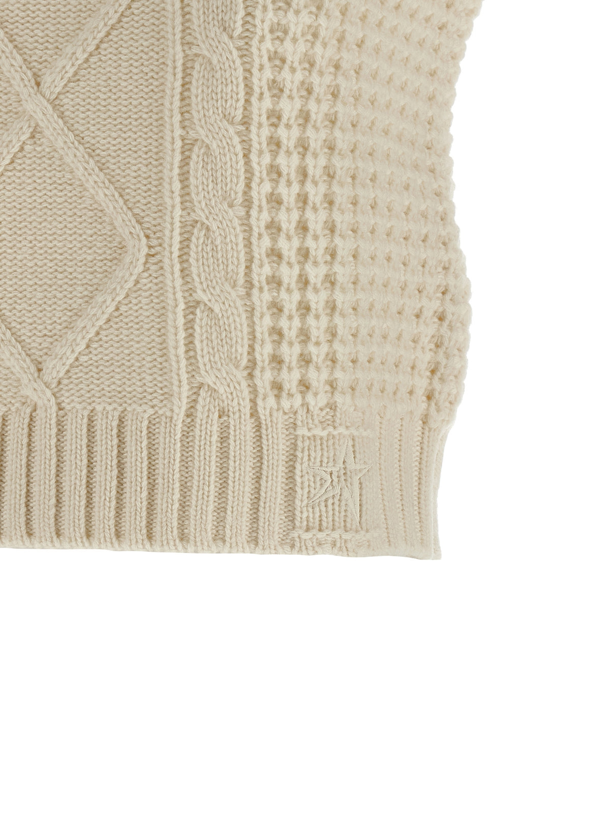 PERFECT MOMENT White Merino Wool Sleeveless Jacket