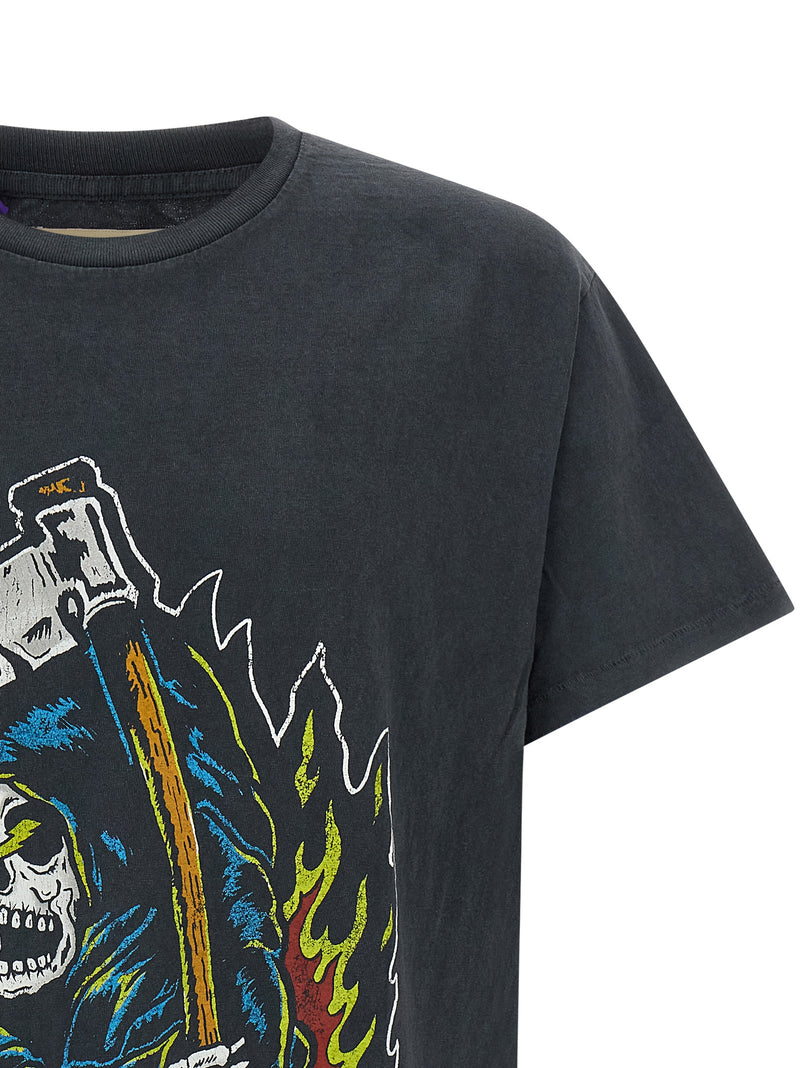 T-shirt en coton gris GALLERY DEPT.