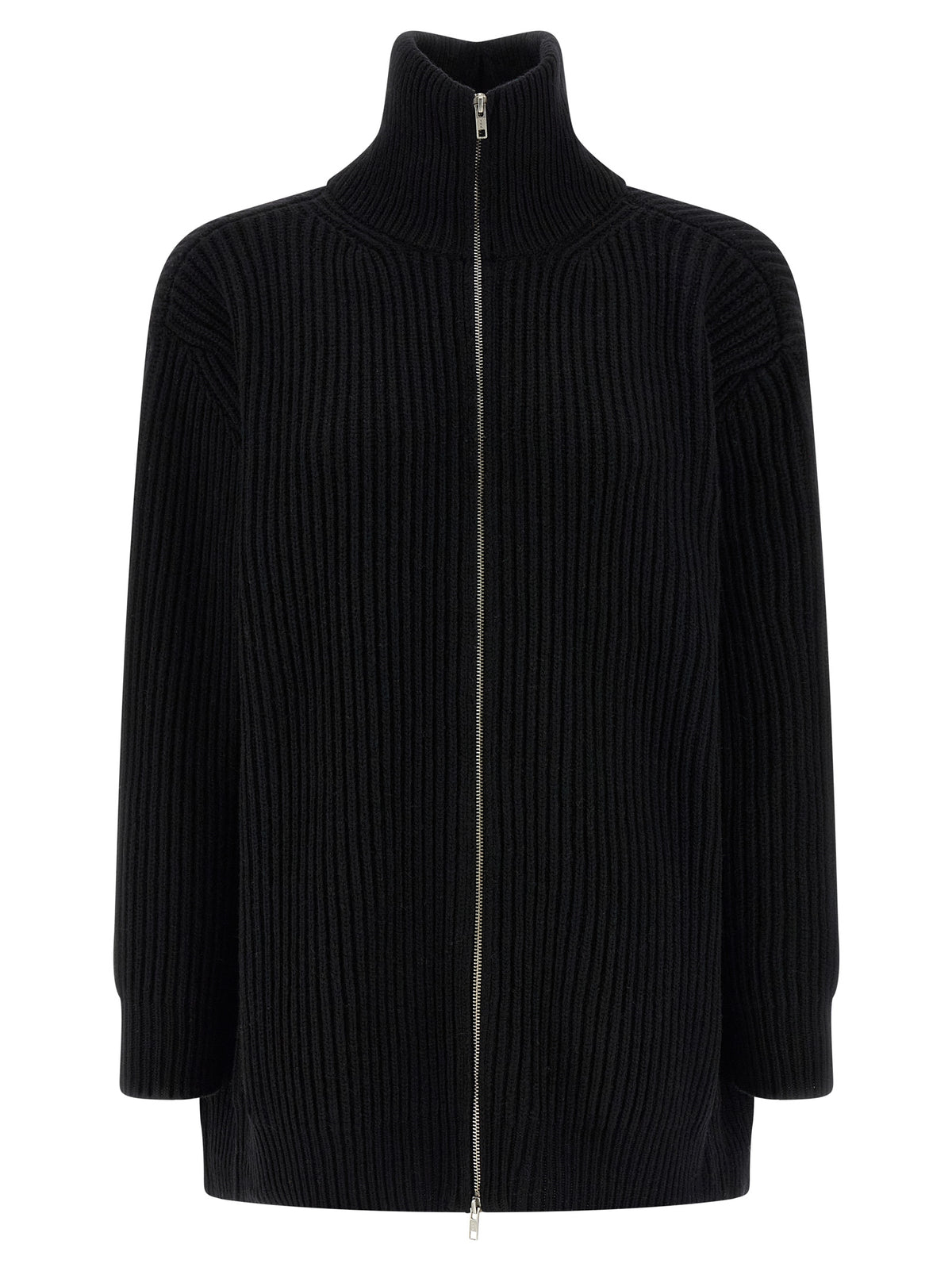 MM6 Maison Margiela Black Wool Short Dress
