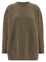 MM6 Maison Margiela Beige Virgin Wool Short Dress