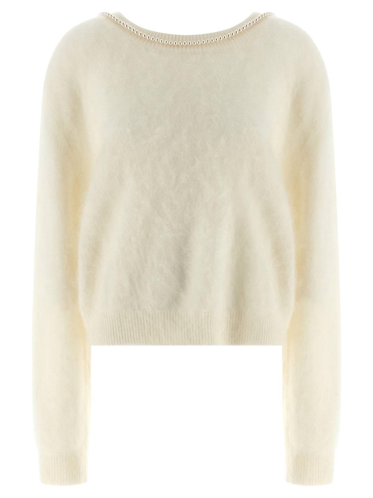BERNADETTE White Cashmere Cardigan