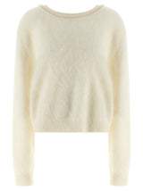 BERNADETTE White Cashmere Cardigan