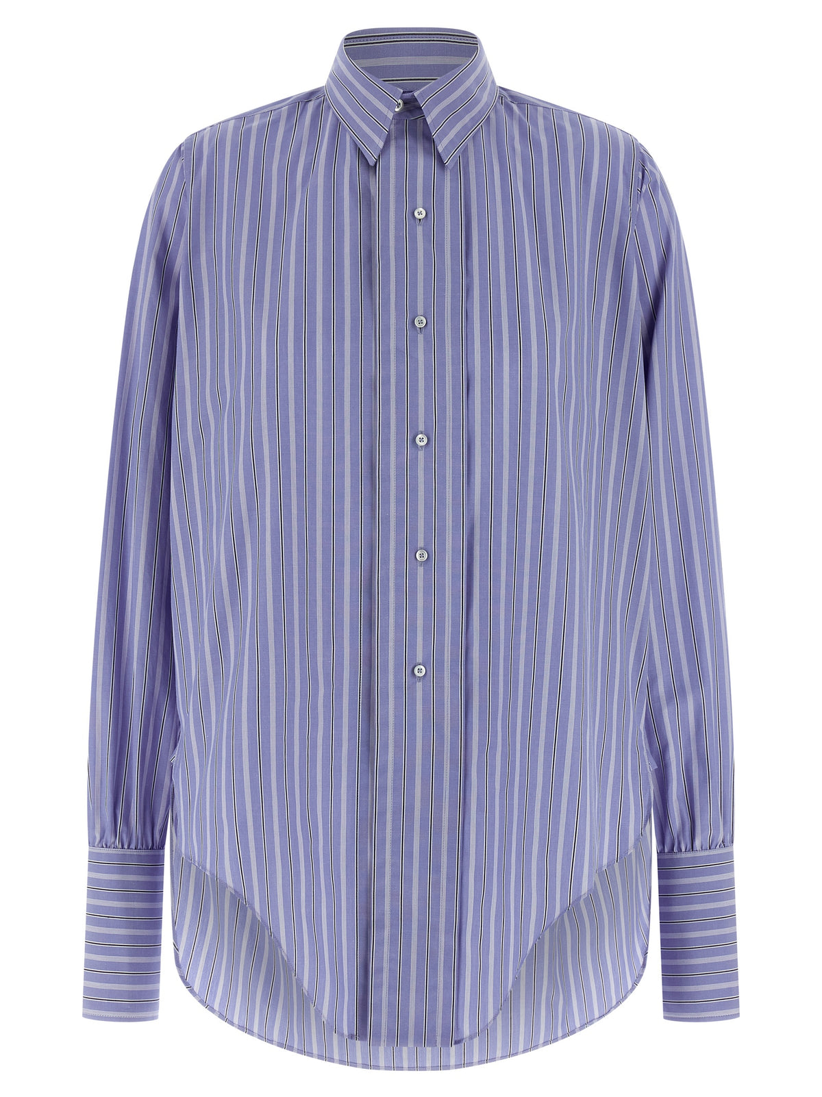 Maison Margiela Blue Cotton Blouse - Chic & Unique Design
