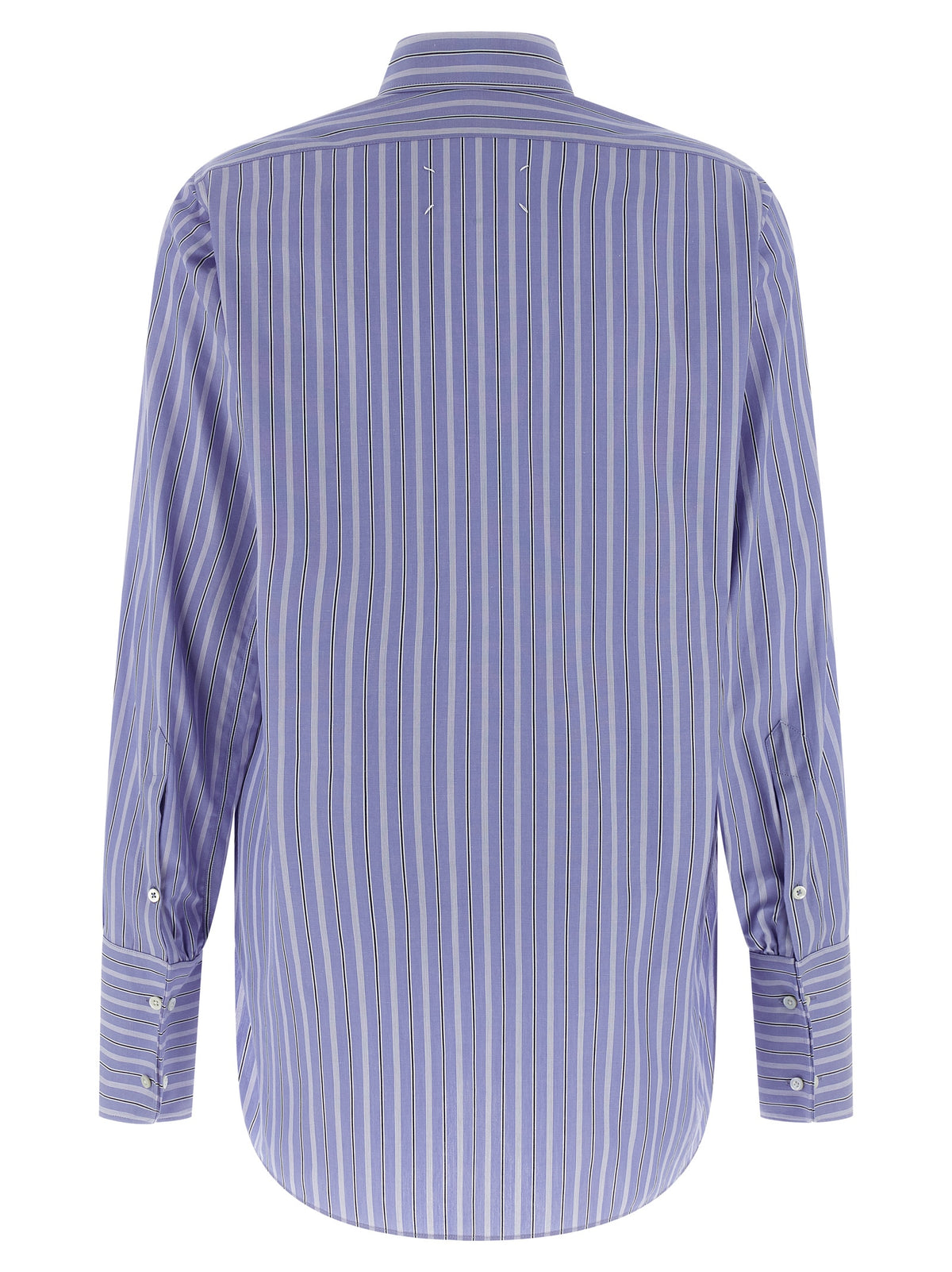 Maison Margiela Blue Cotton Blouse - Chic & Unique Design