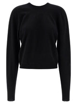 Cardigan noir en laine vierge Maison Margiela