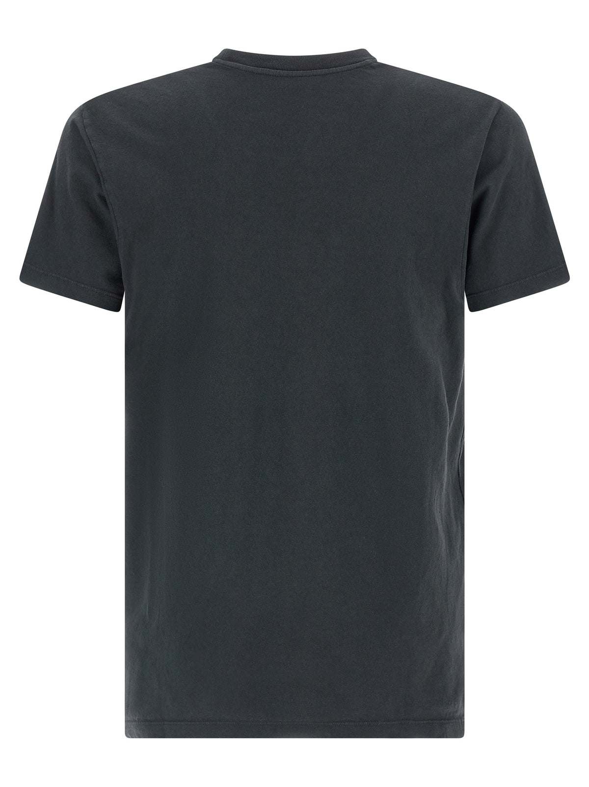 T-shirt en coton noir Maison Margiela