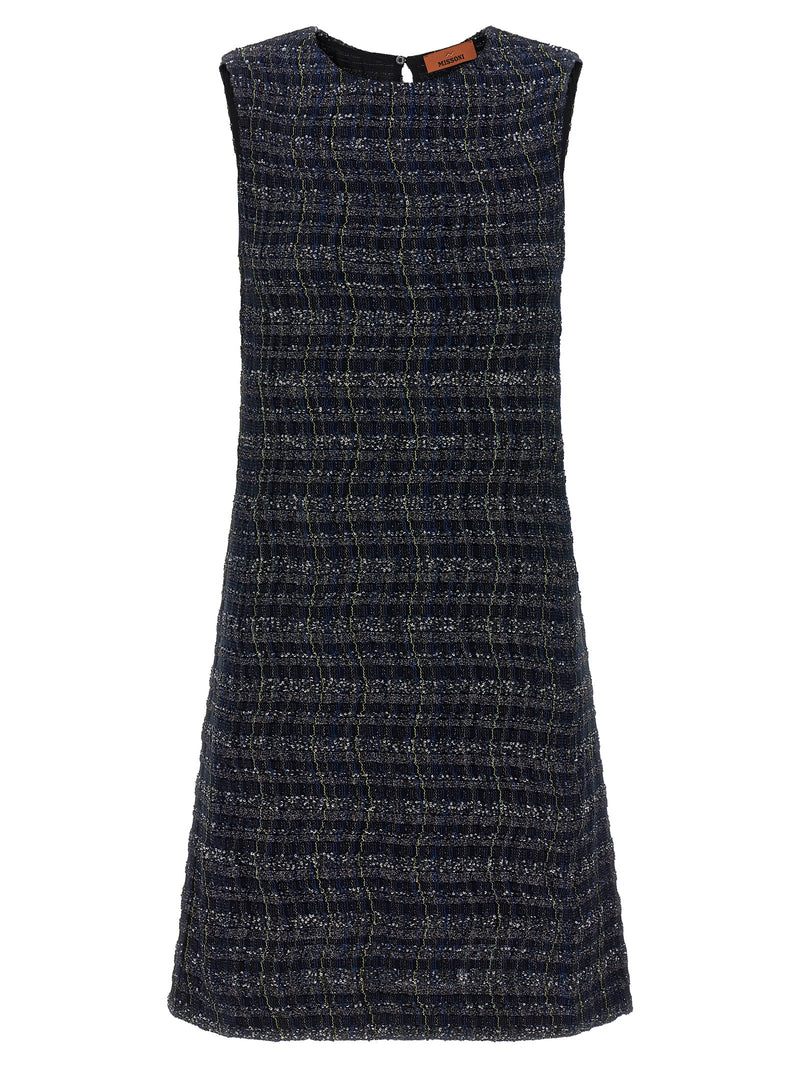 Robe courte Missoni en viscose multicolore