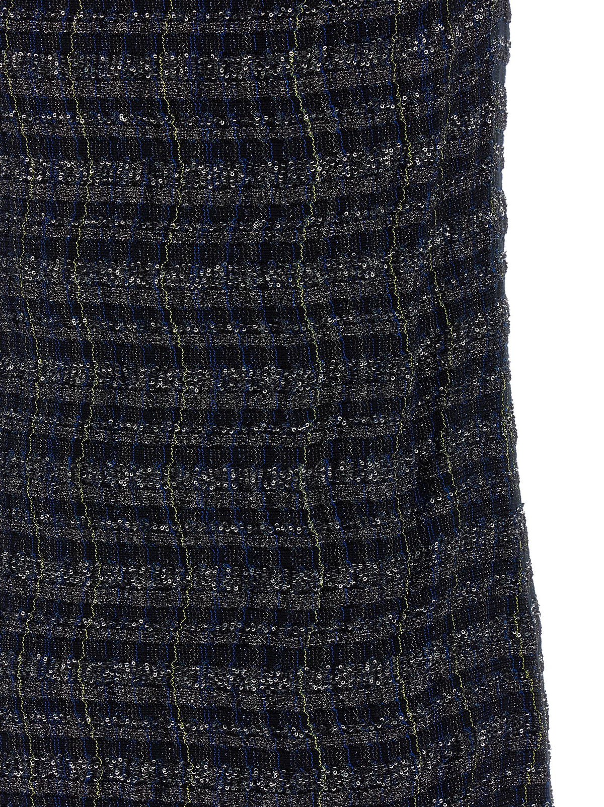 Robe courte Missoni en viscose multicolore