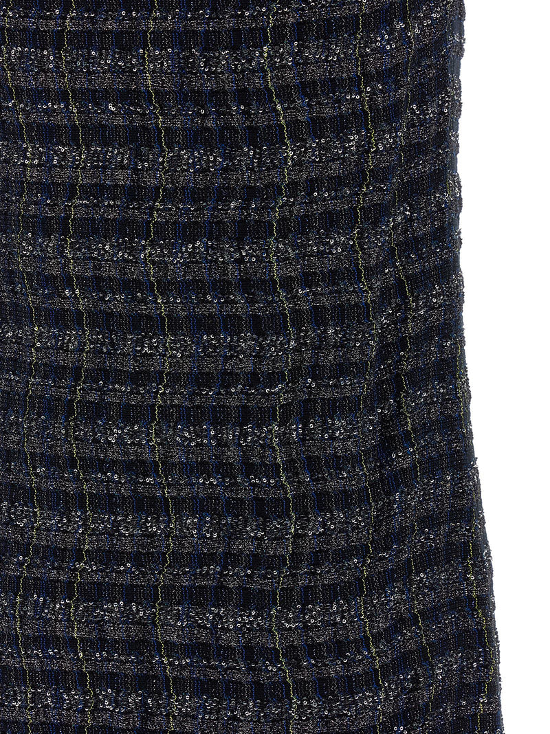 Robe courte Missoni en viscose multicolore