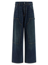 Maison Margiela Blue Cotton Relaxed Fit Jeans