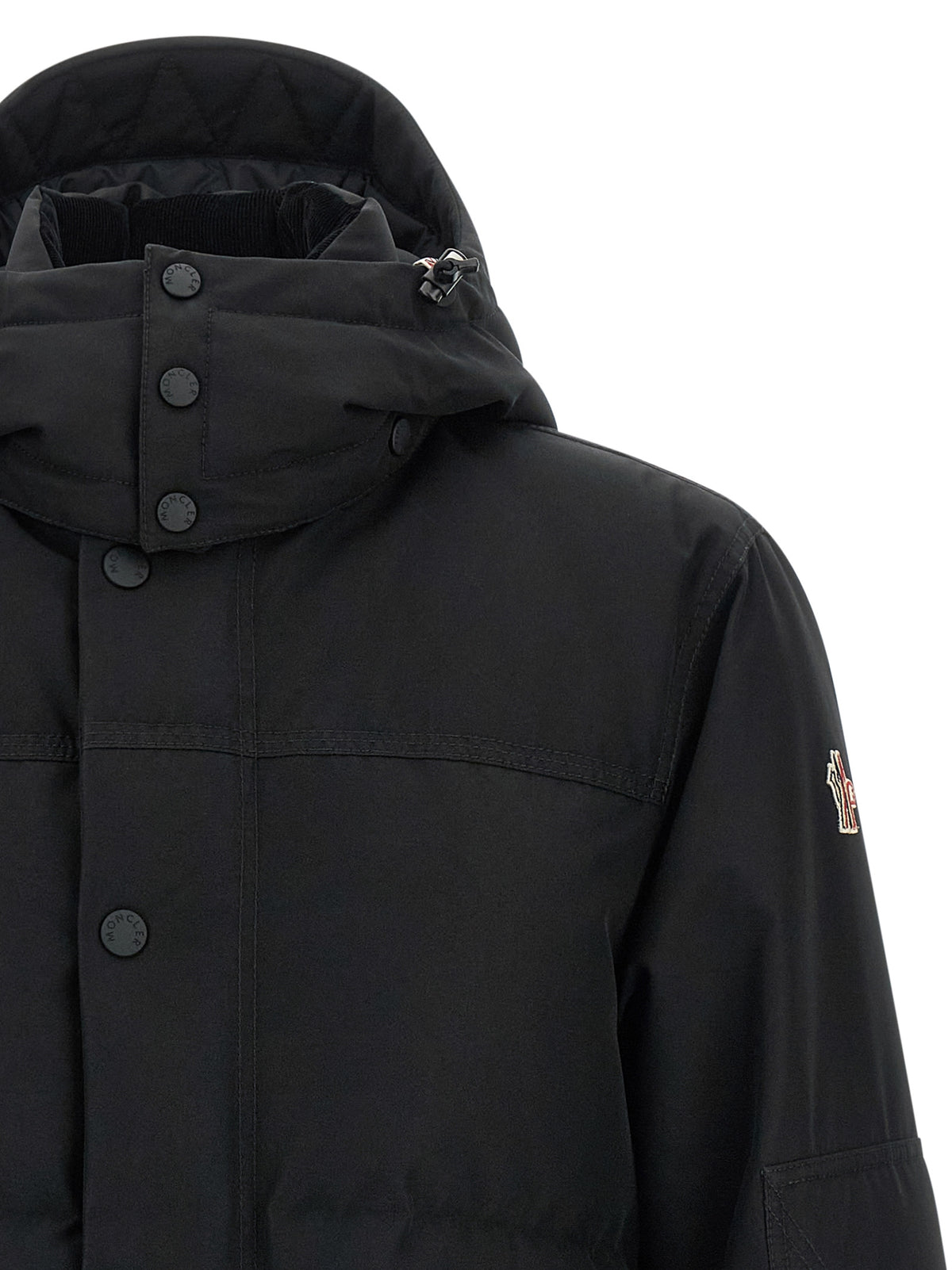 Moncler Grenoble Black Polyester Shell Jacket