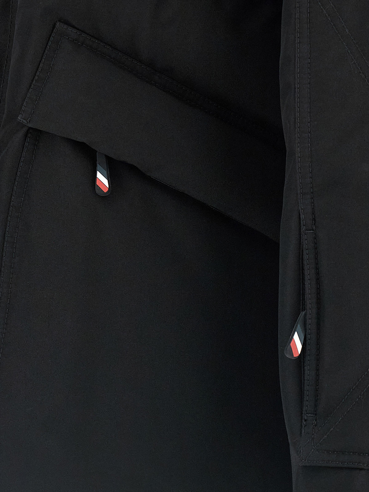 Moncler Grenoble Black Polyester Shell Jacket