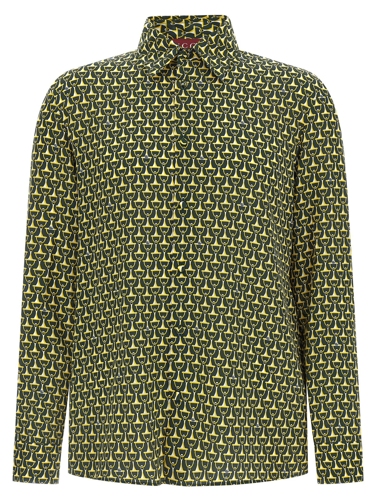 Gucci Bicolor Silk Blouse