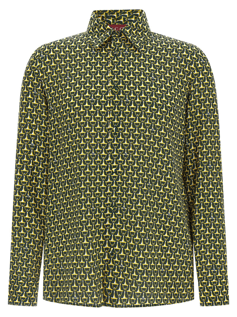 Gucci Bicolor Silk Blouse - Elevate Your Style