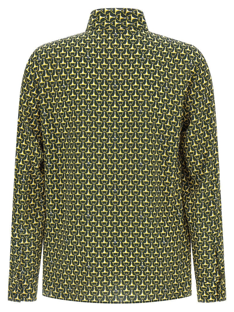 Gucci Bicolor Silk Blouse - Elevate Your Style