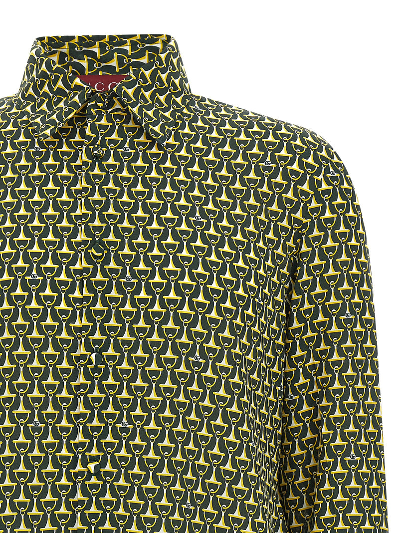 Gucci Bicolor Silk Blouse - Elevate Your Style