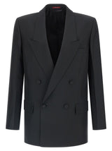Gucci Black Polyester Blazer