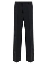 Pantalon habillé Gucci noir en polyester