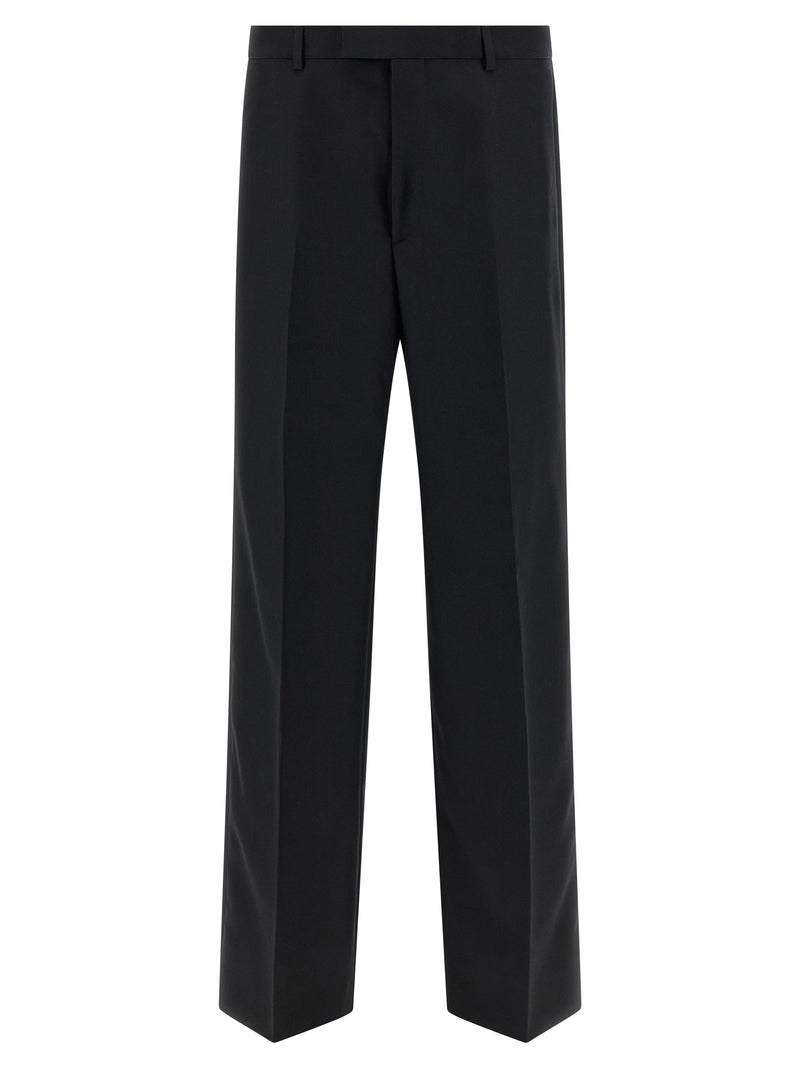 Pantalon habillé Gucci noir en polyester