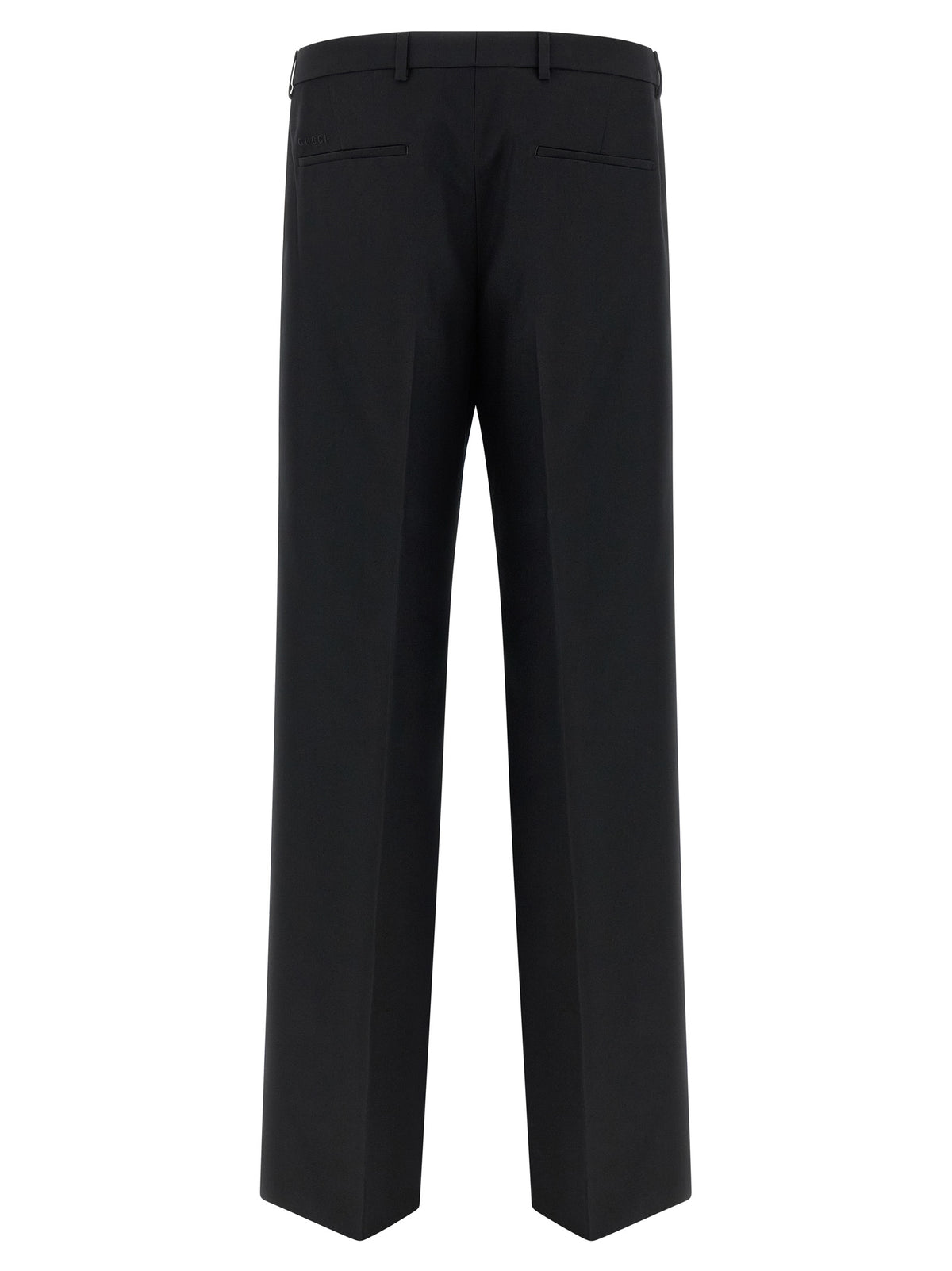Pantalon habillé Gucci noir en polyester