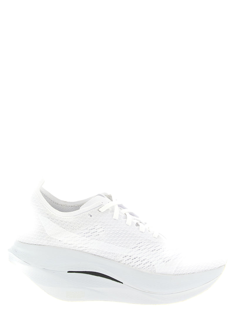 Comme Des Garçons White Synthetic Athletic Sneakers - Wave Rebellion Pro 3