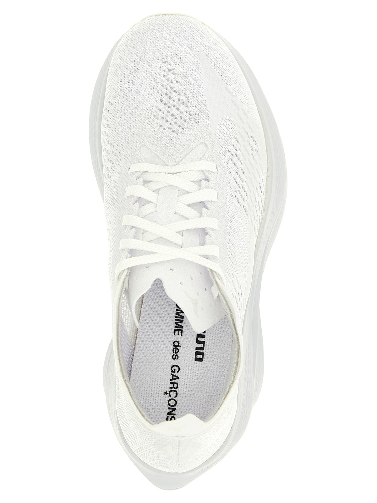 Comme Des Garçons White Synthetic Athletic Sneakers