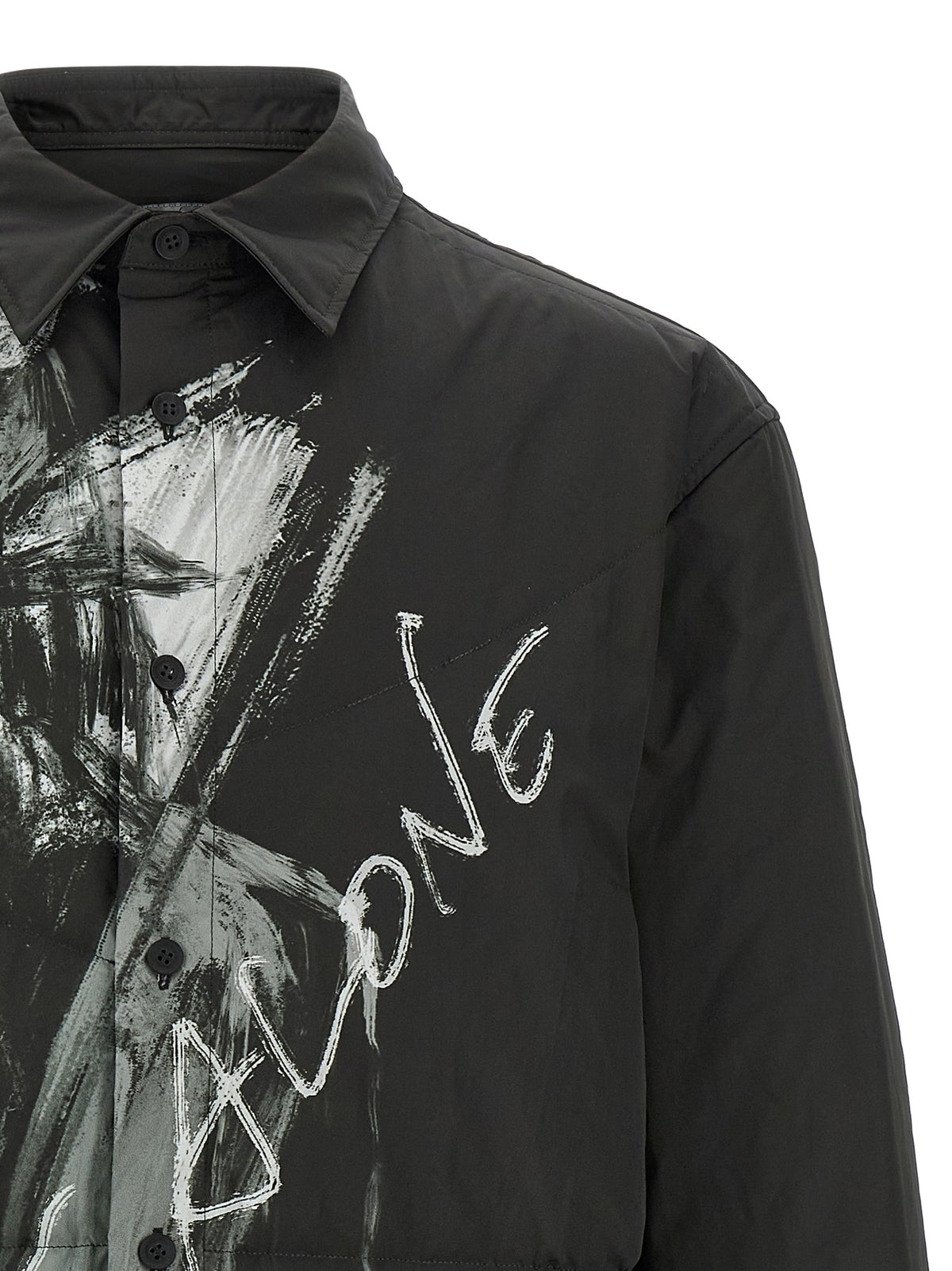 Yohji Yamamoto Black Polyester Blouse