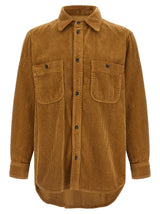 Isabel Marant Nario Beige Denim Overshirt