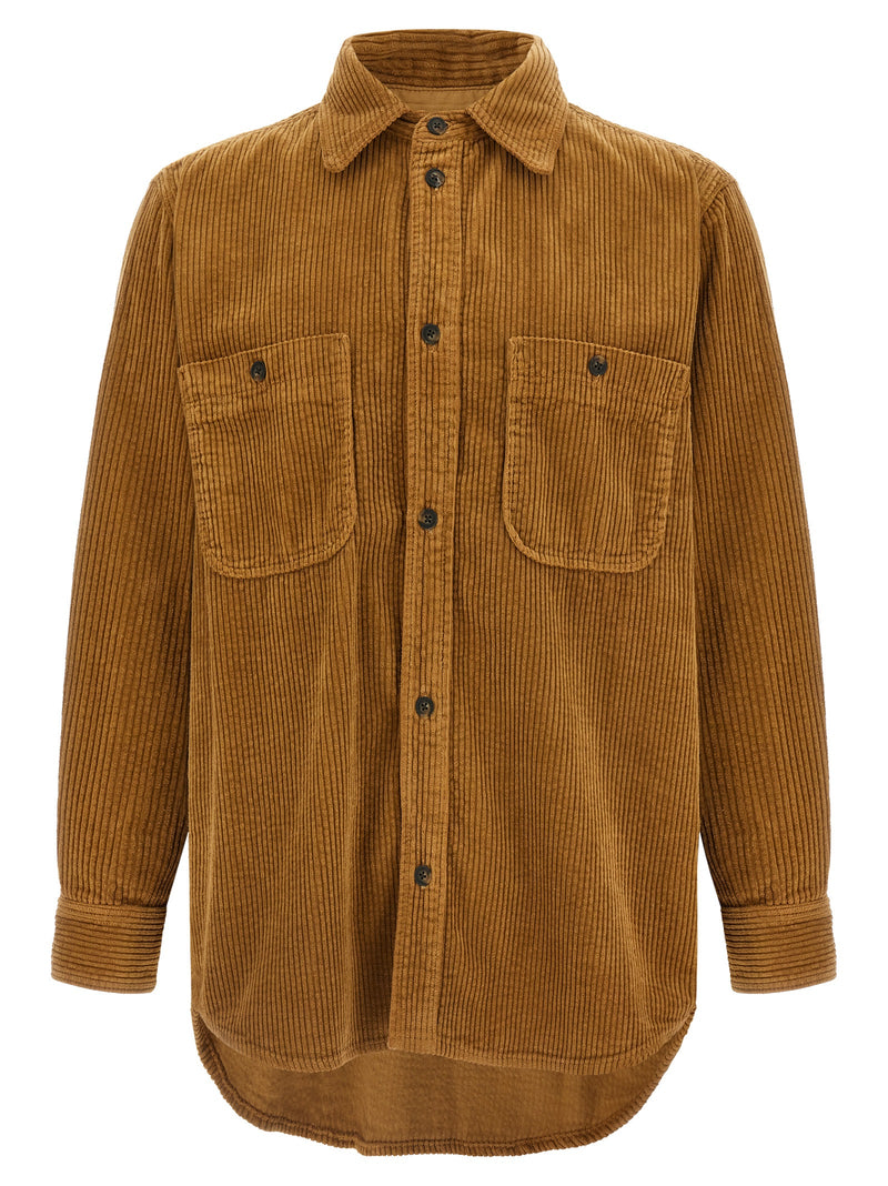 Isabel Marant Nario Beige Denim Overshirt