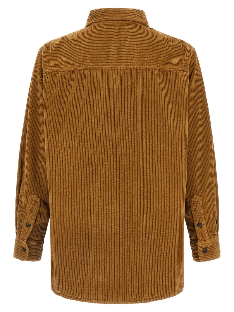 Isabel Marant Nario Beige Denim Overshirt