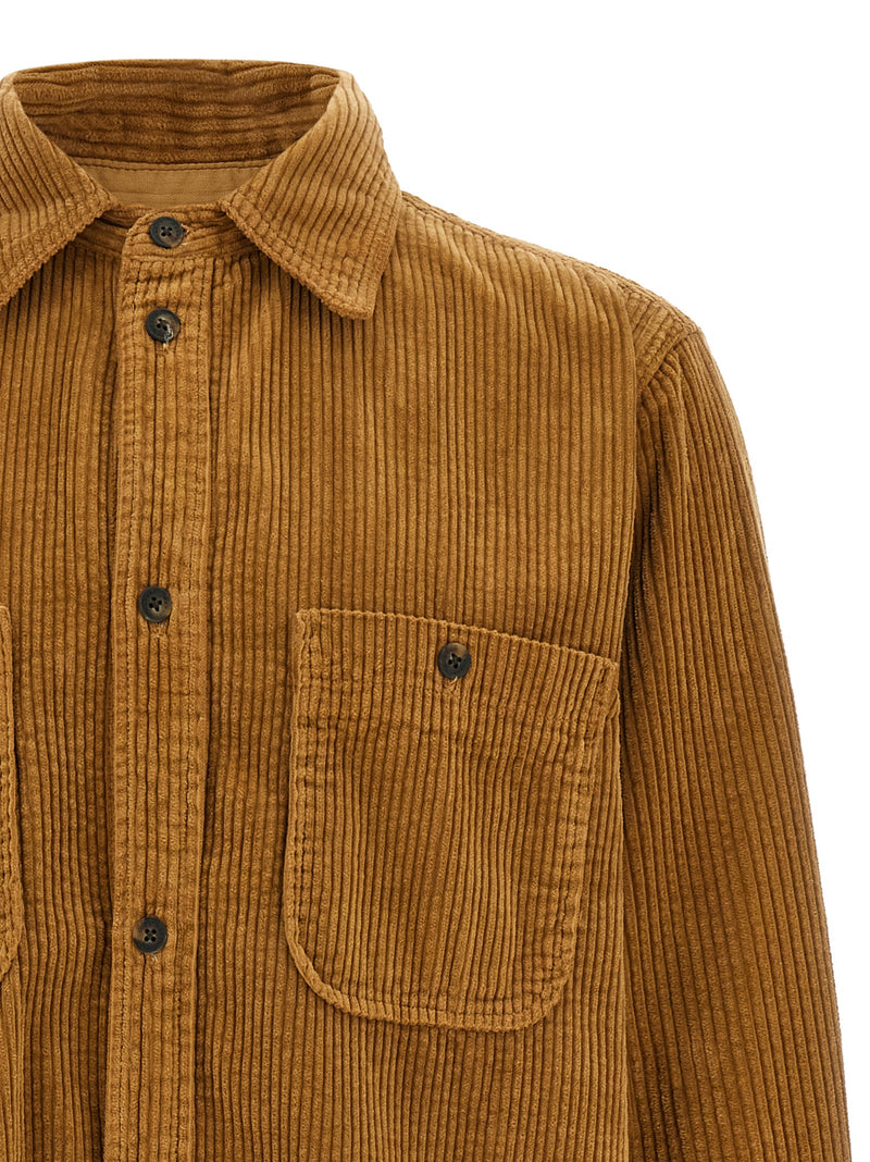 Isabel Marant Nario Beige Denim Overshirt