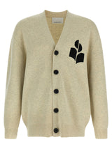 Cardigan en coton gris Isabel Marant Curtis