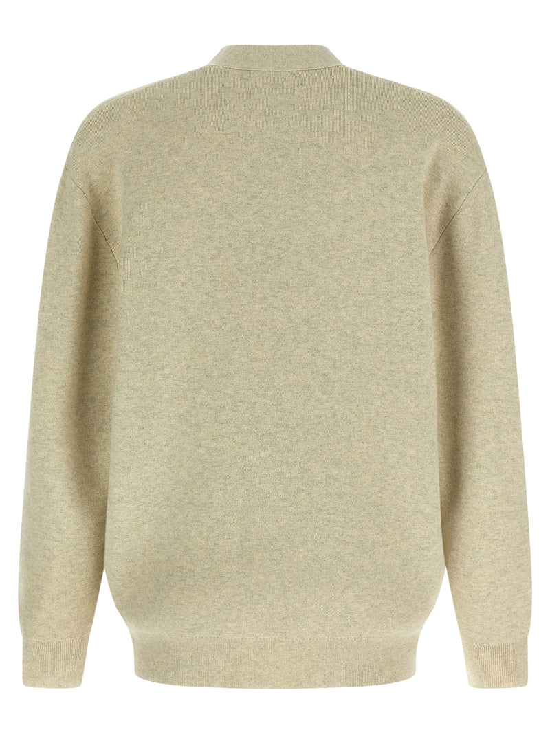 Cardigan en coton gris Isabel Marant Curtis