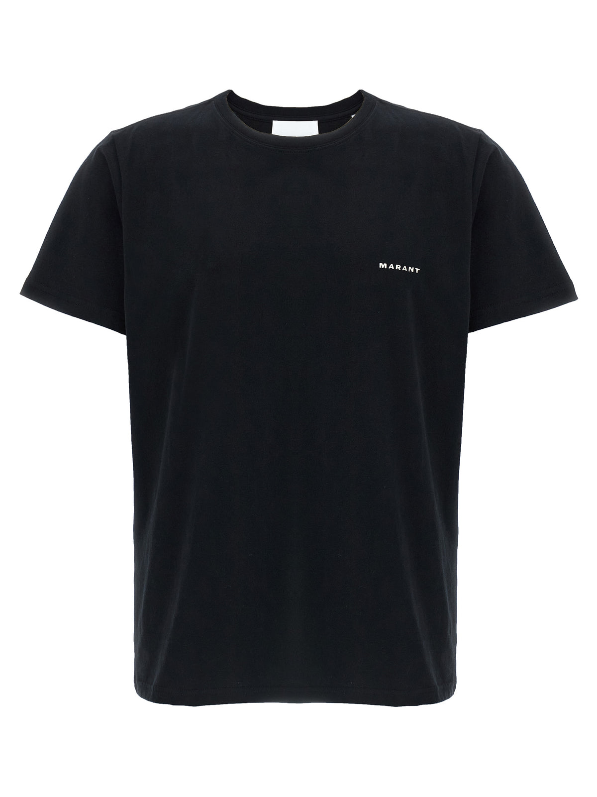 Isabel Marant Zafferh Black Cotton T-Shirt