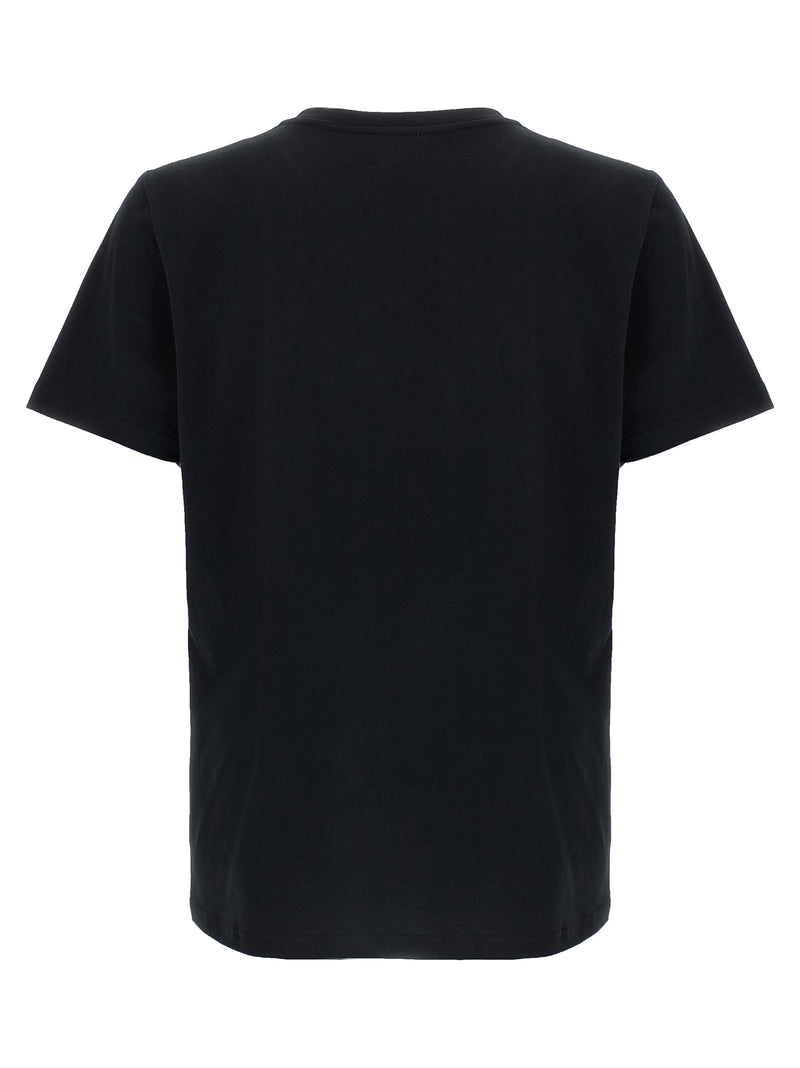 Isabel Marant Zafferh Black Cotton T-Shirt