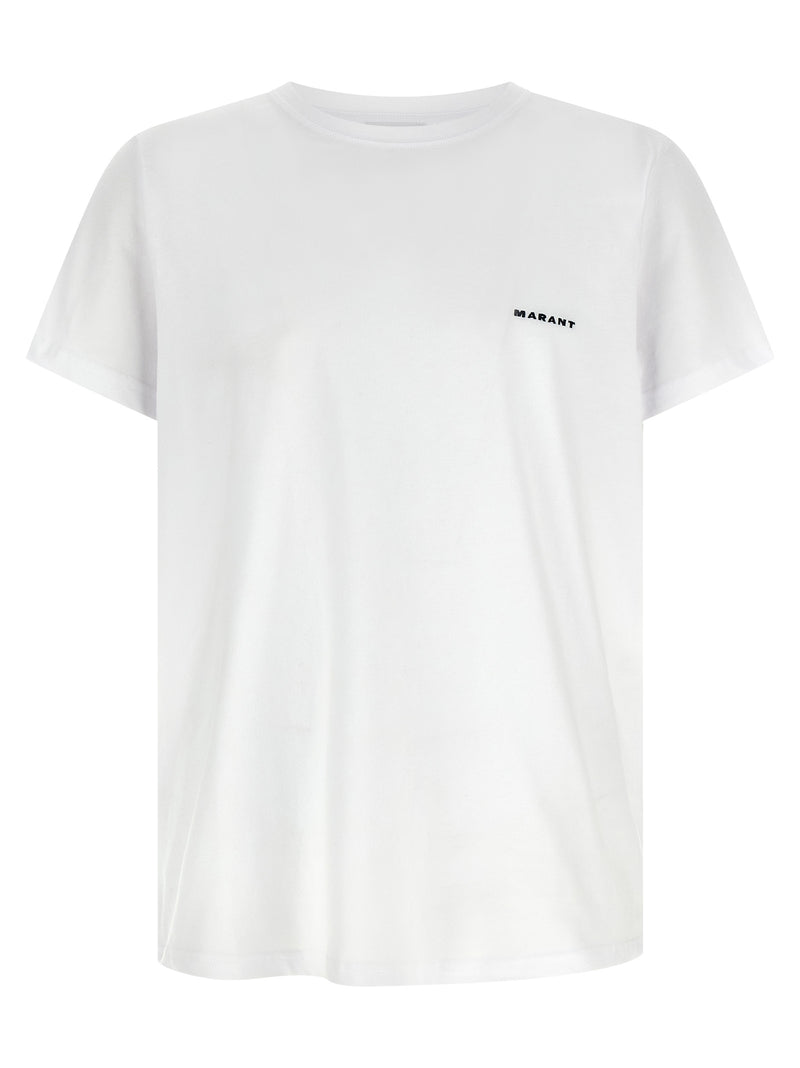 Isabel Marant Zaffreh White Cotton T-Shirt for Men
