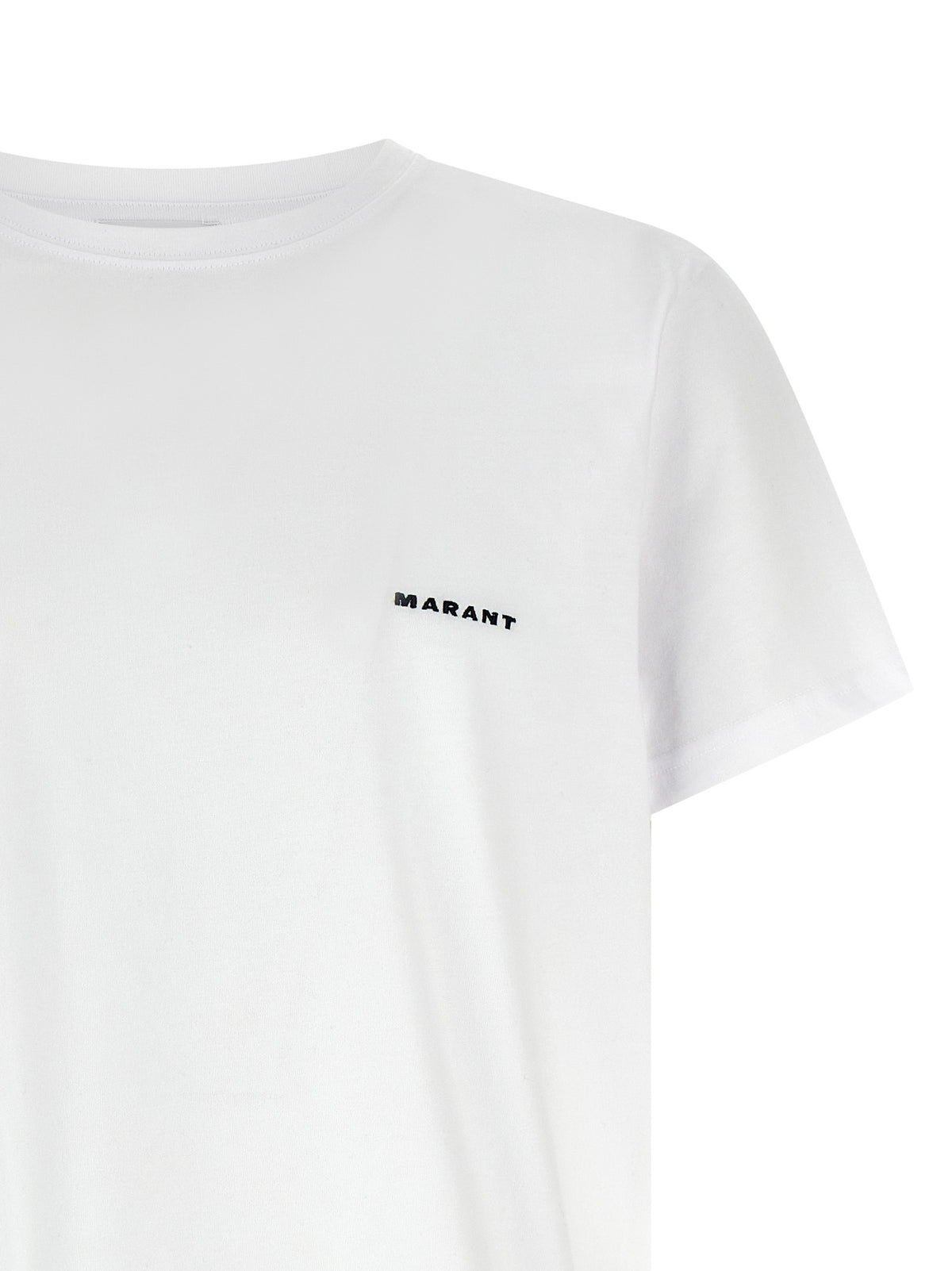 Isabel Marant Zaffreh White Cotton T-Shirt for Men