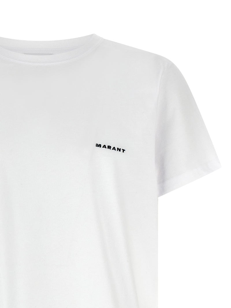 Isabel Marant Zaffreh White Cotton T-Shirt for Men