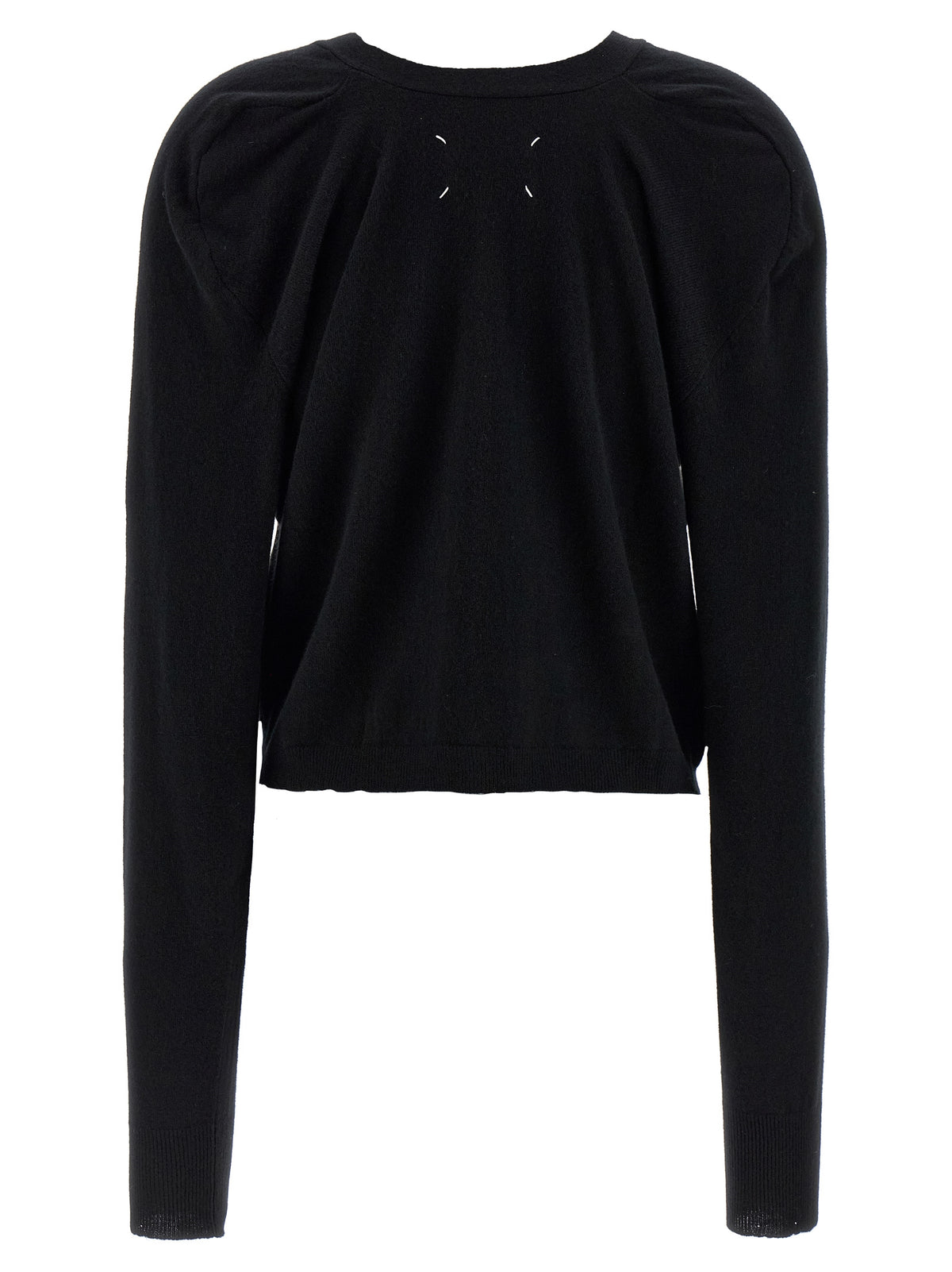 Maison Margiela Black Wool Cardigan