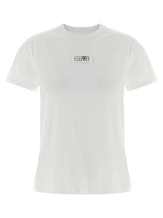 T-shirt MM6 Maison Margiela en coton blanc