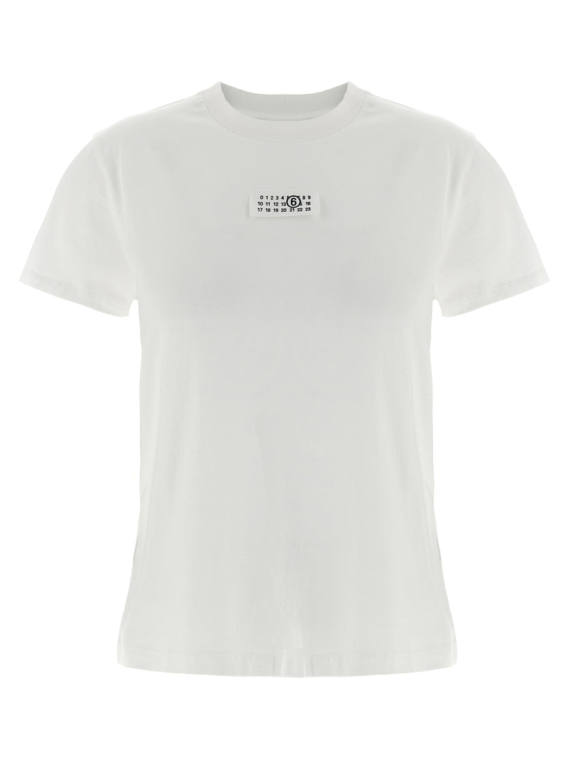 T-shirt MM6 Maison Margiela en coton blanc