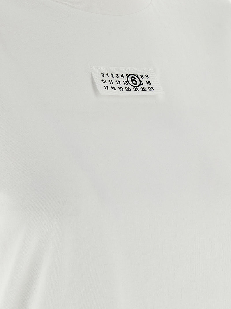 T-shirt MM6 Maison Margiela en coton blanc