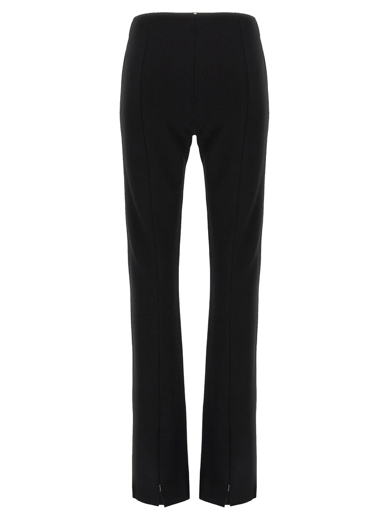 Sportmax Black Viscose Casual Pants