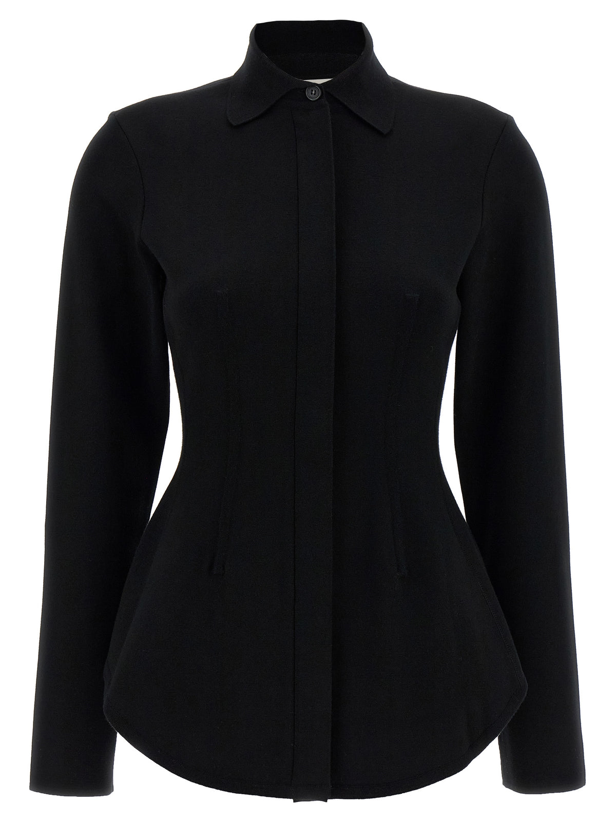 Sportmax Black Viscose Blouse