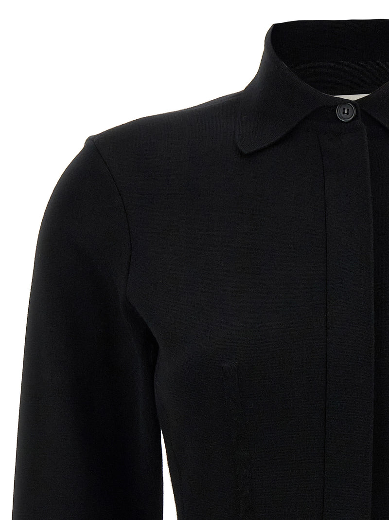 Sportmax Black Viscose Blouse